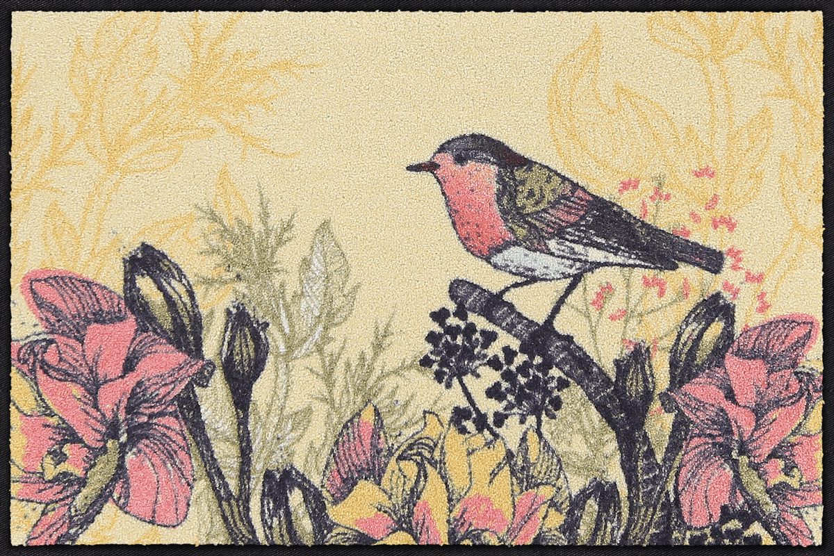 Fußmatte 50x75  Garden Whisper braun