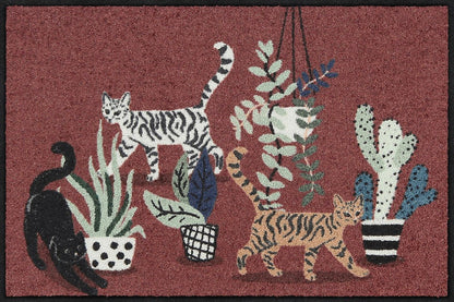 Fußmatte 50x75  Home Alone grün